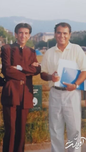 منوچهر انصاری را در کنار فریدون ناصری به خاک سپردند